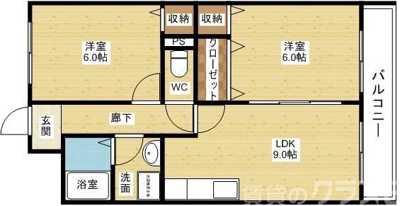 ミレニアムの間取り