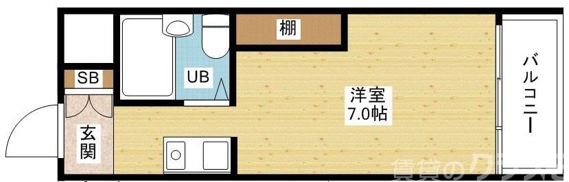シャトー相川の間取り