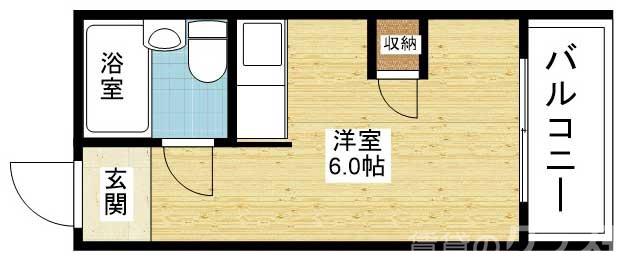 ストロング第3新大阪の間取り
