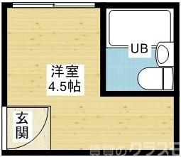 木川西の完工年月(1981年3月)築の賃貸マンションの間取り