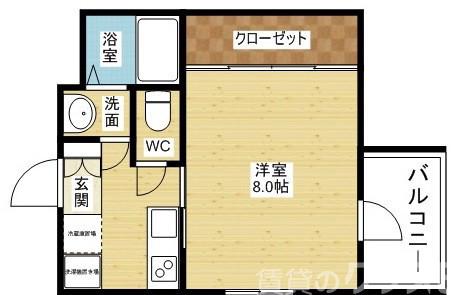 FLAT34新大阪南の間取り