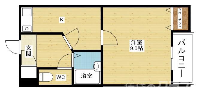 モリトモハイツの間取り