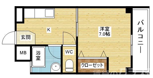 マンションFujiの間取り