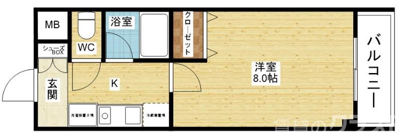 新大阪エクセルハイツの間取り