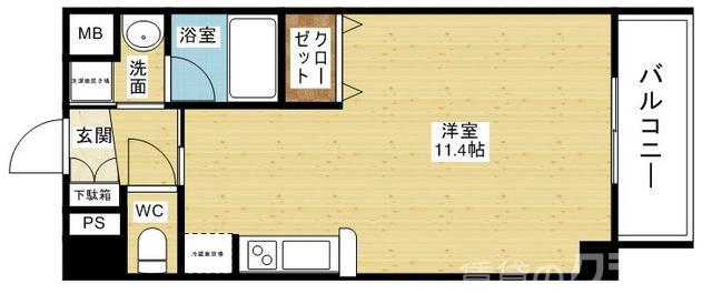 Dolce Vita 新大阪の間取り