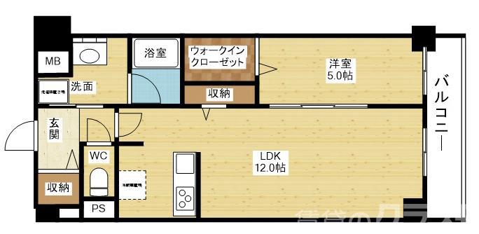 ラ・ルミエール塚本の間取り