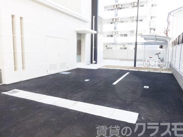 2/8 駐車場