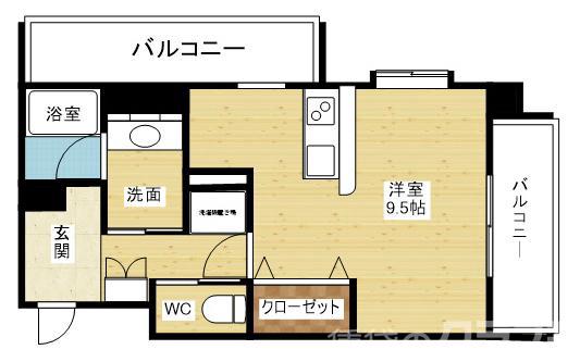 KDXレジデンス豊中南の間取り