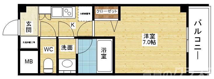Uresidence新大阪の間取り