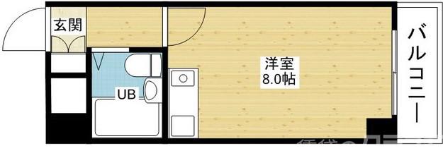 東三国の完工年月(1991年5月)築の賃貸マンションの間取り