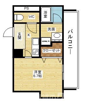 Uresidence新大阪の間取り