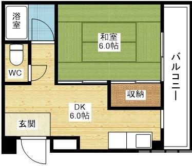 新瑞光ハイツの間取り