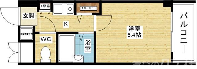 エステムコート新大阪の間取り