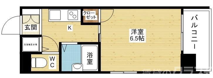 CityLifeプレサンス新大阪の間取り