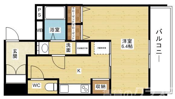 ライフフィールド三国本町の間取り