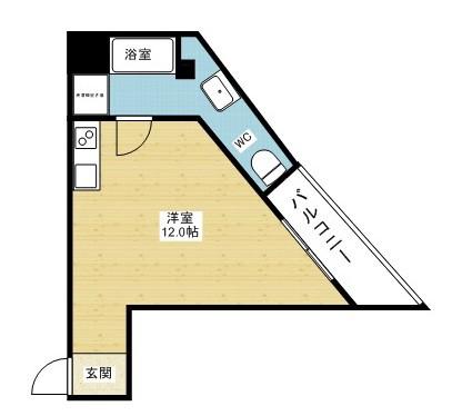 是空JYUSOの間取り