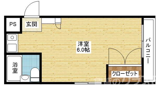 相川の完工年月(1990年6月)築の賃貸マンションの間取り