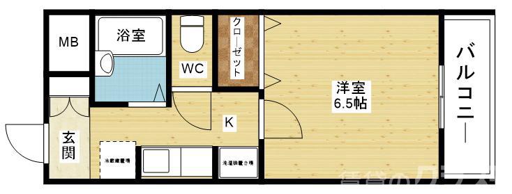 ウインズビルの間取り