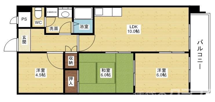 クレール辻堂の間取り