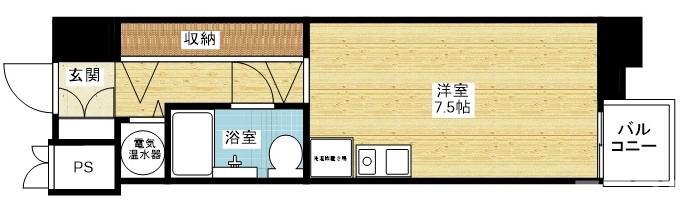 コボリマンション新大阪の間取り