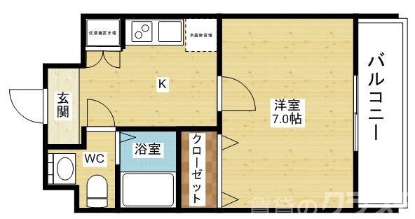 サムティ江坂JuReveの間取り