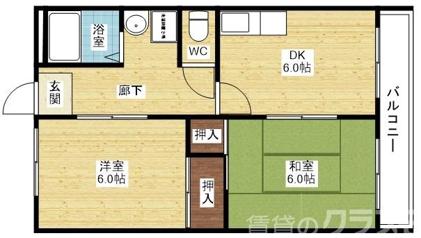 シルクハイムの間取り