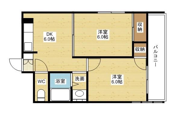 JMRレジデンス新大阪の間取り