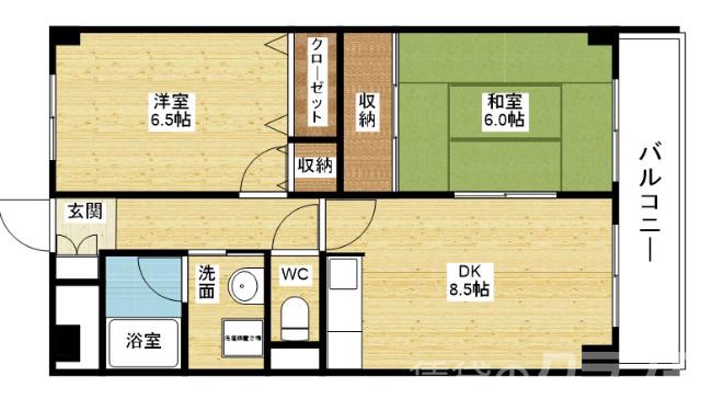 パセオアンビエンテの間取り