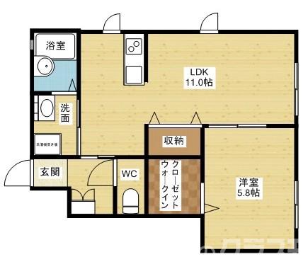 ピュアヴェールの間取り