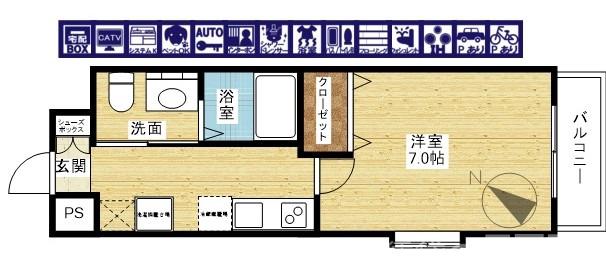 CASSIA豊中三国の間取り