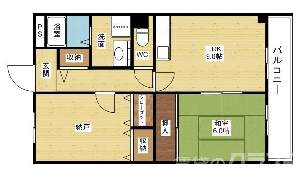 コンフォールの間取り