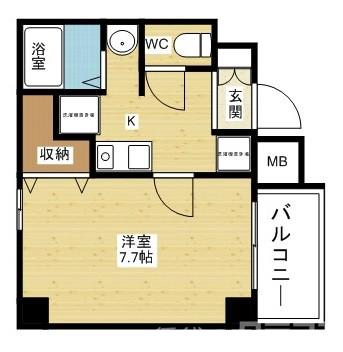 M’PLAZA新大阪弐番館の間取り