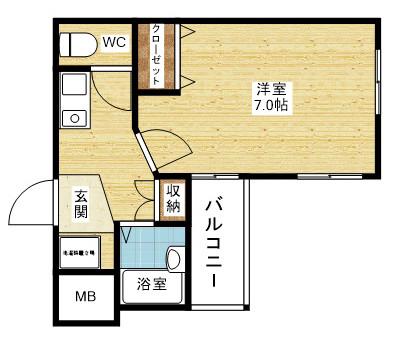 M’PLAZA新大阪駅前の間取り