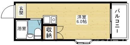 ベルメゾンロゼの間取り