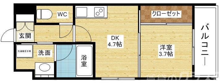 EL-Sia Shin-Osakaの間取り