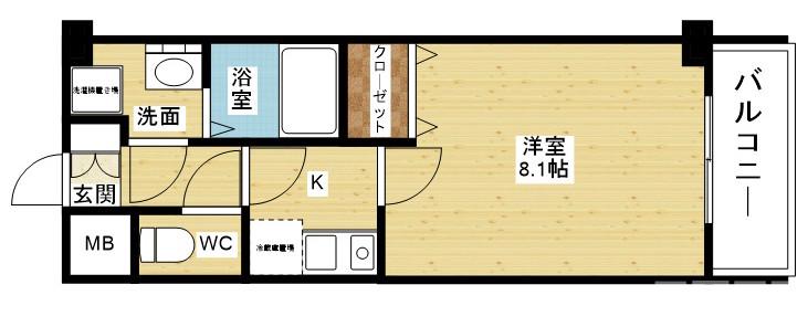リセスコートⅡの間取り