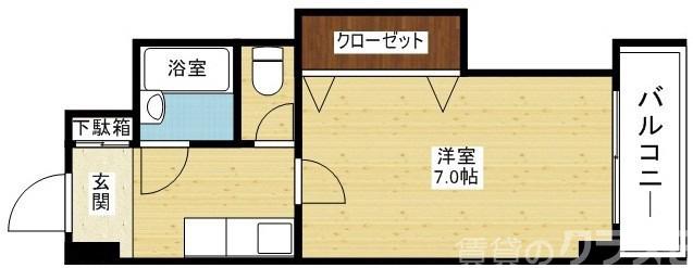 ノルデンハイム柴島の間取り