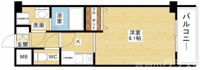 リセスコートⅡの間取り
