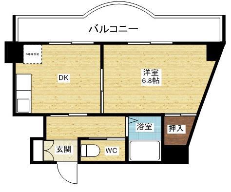 ローズコーポ新大阪7の間取り