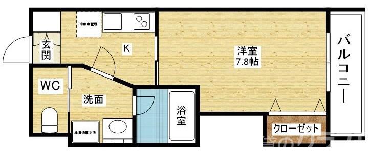 センコートⅡの間取り