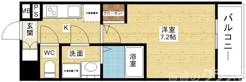 プランドール新大阪PARKレジデンスの間取り