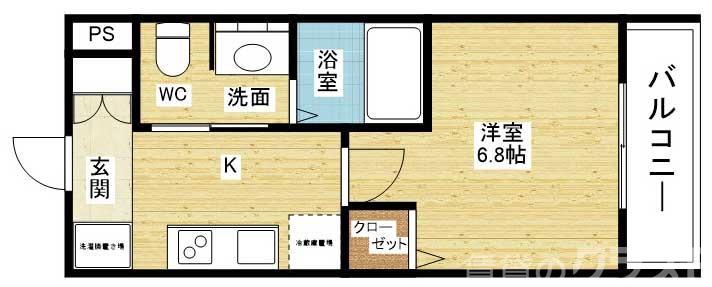 ノイヴェル小松の間取り