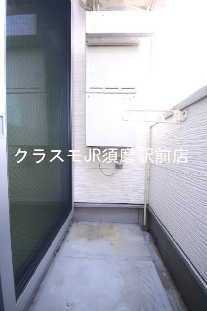 12/27 バルコニー