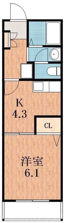加美正覚寺の完工年月(2002年3月)築の賃貸マンションの間取り