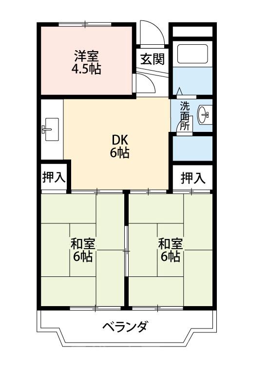 ロイヤルハイツ木村の間取り