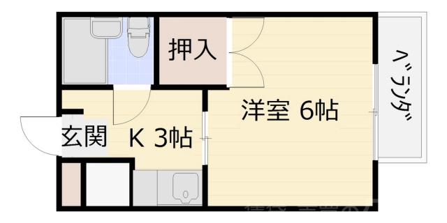 クレール白井の間取り