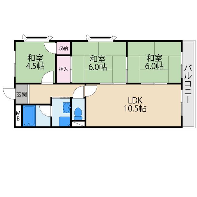 PLUM CITY RESIDENCE NEYAGAWAの間取り