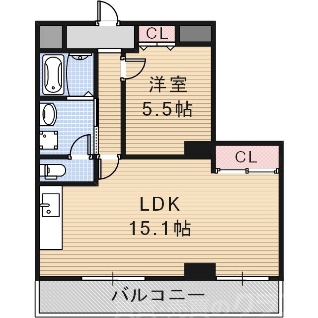 豊栄マンションの間取り