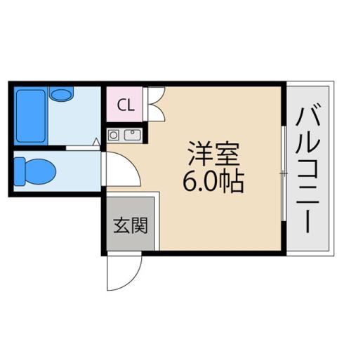 メビウスコウリレジデンスの間取り