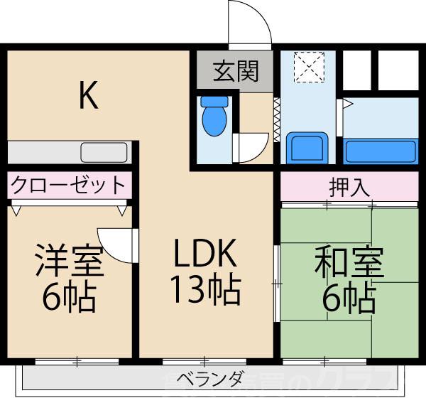 サンクラスタの間取り